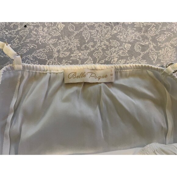 Belle Poque Lace Trim Babydoll Slip Dress V-Neck~ Satin~Y2K - Picture 14 of 16